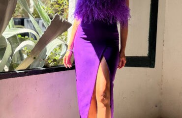 Vestido eje cruzado