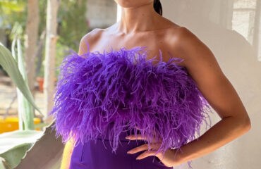 Vestido eje cruzado