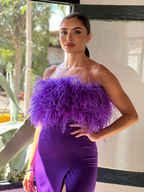 Vestido eje cruzado