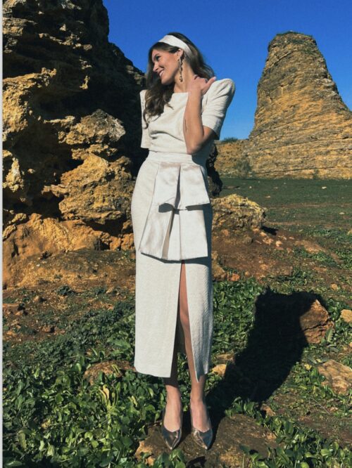 Vestido Aga blanco Special