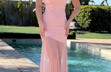 Vestido Anconca Granate