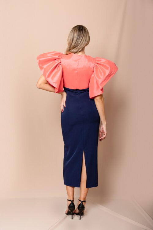 Vestido Janet Coral