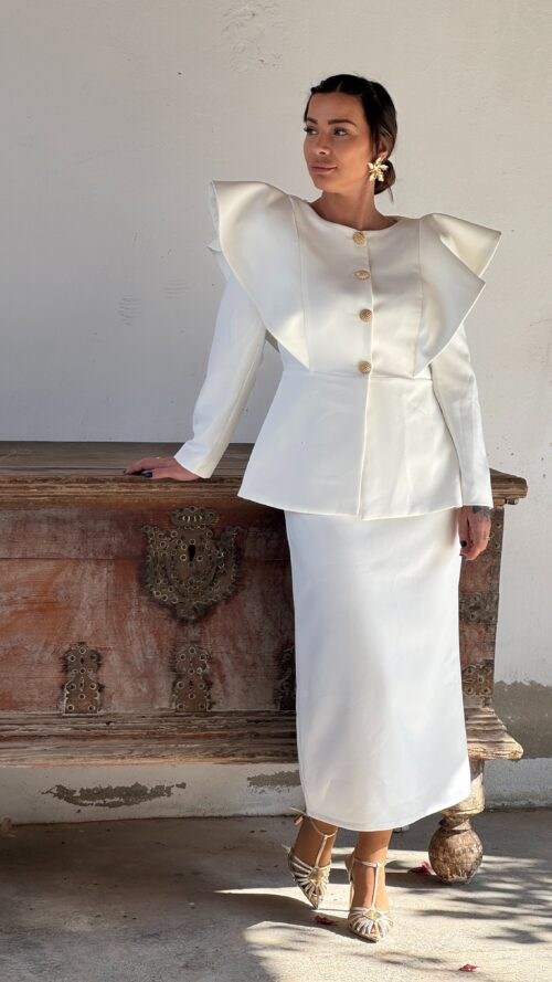 Vestido Calissa Blanco