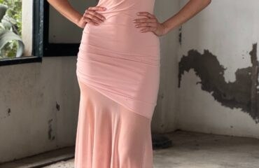 Vestido Anconca Granate