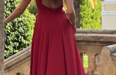 Vestido Romero Rojo