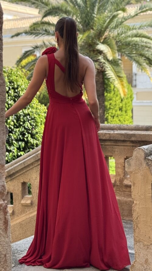 Vestido Romero Rojo