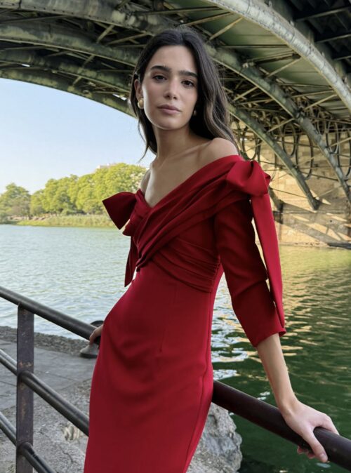 Vestido Catalina Rojo