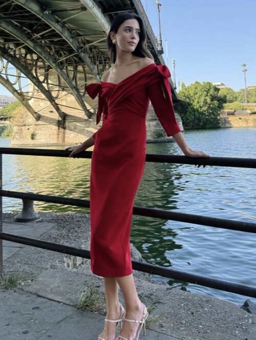 Vestido Catalina Rojo