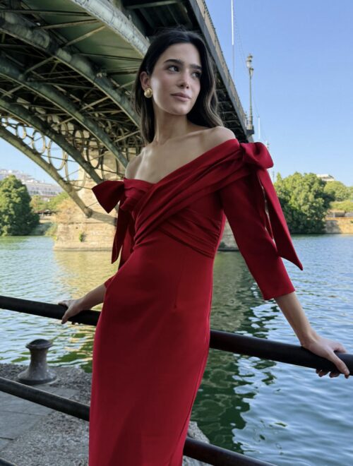 Vestido Catalina Rojo