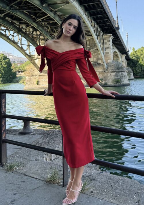 Vestido Catalina Rojo